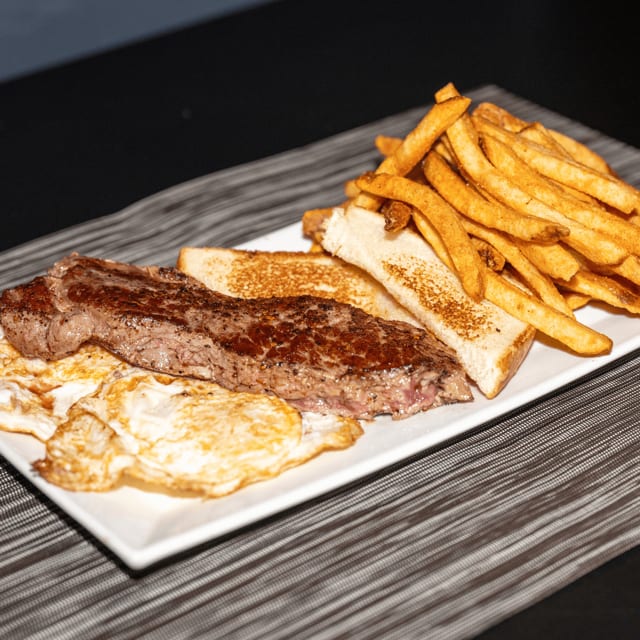 Steak and Eggs.