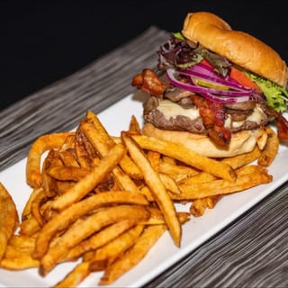 Bacon Mushroom Burger